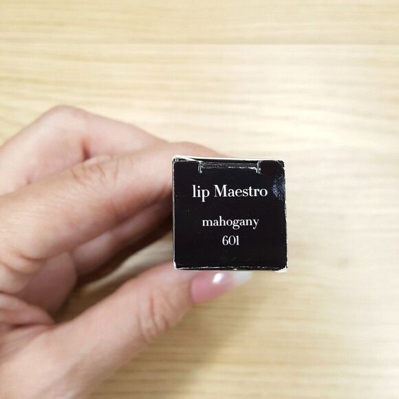 Giorgio Armani Lip Maestro Intense Velvet Color # 601 Mahogany - Picture 3 of 4